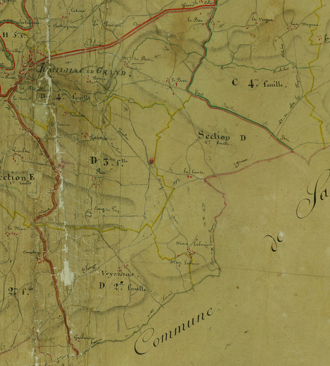 plan de la commune